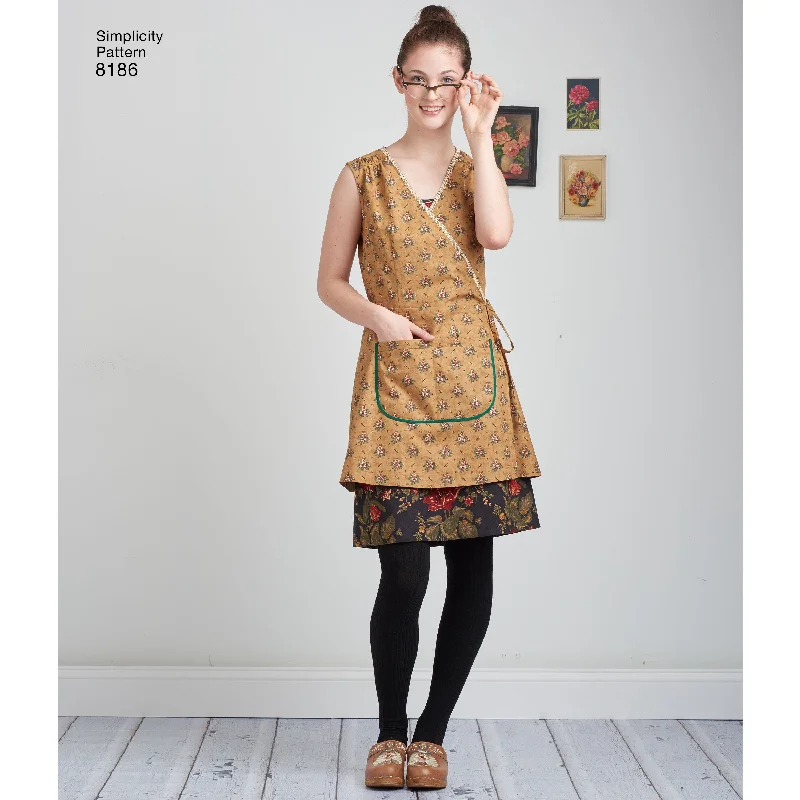 Polished-glamSimplicity Pattern 8186 Dottie Angel frock pattern