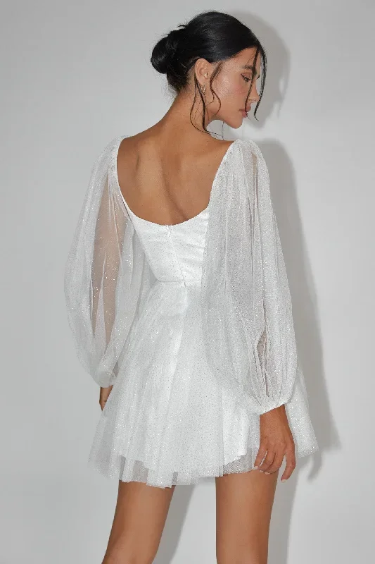 fairytale-dream-pleat-neckline-mini-dress-sparkle-white-gold