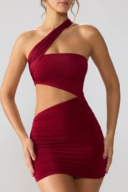 shyla-ruched-cut-out-mini-dress-ruby
