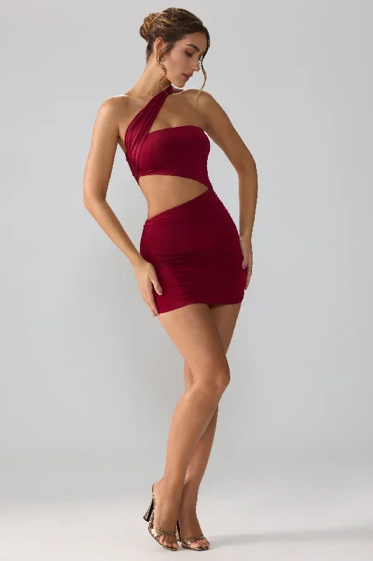 shyla-ruched-cut-out-mini-dress-ruby