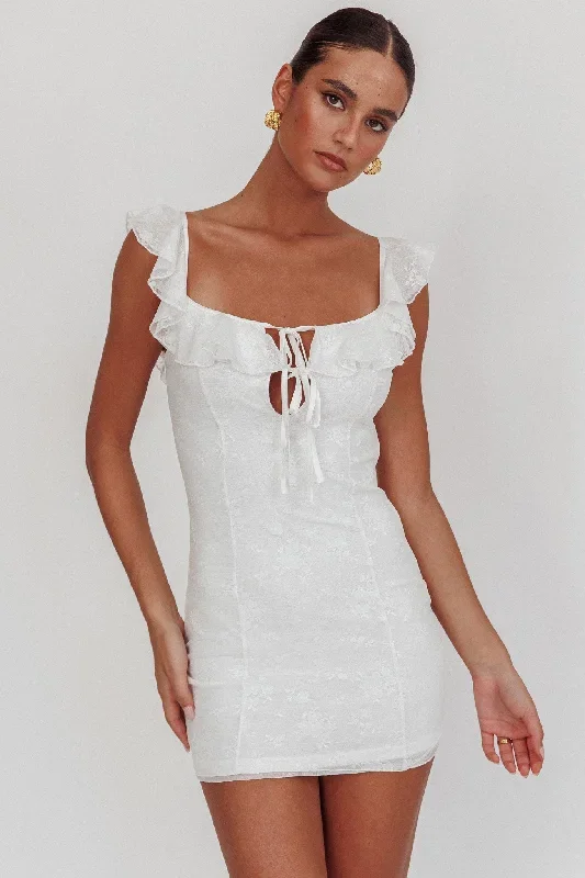 sweet-saturday-tied-bust-ruffle-mini-dress-white