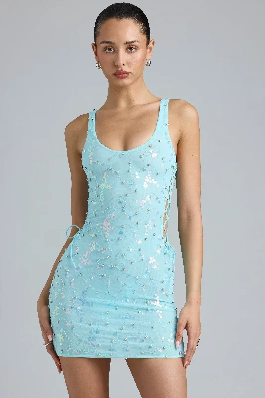 yasmin-embellished-lace-up-mini-dress-ice-blue